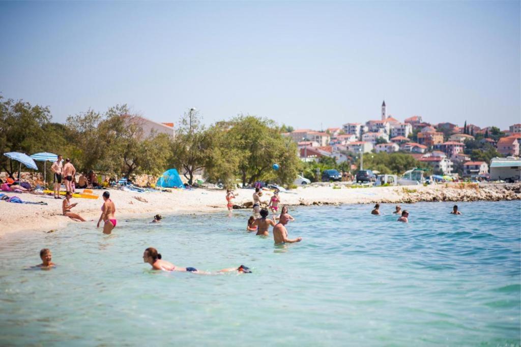Trogir-Luxury Villa Sapphirus Seget Vranjica Exterior foto