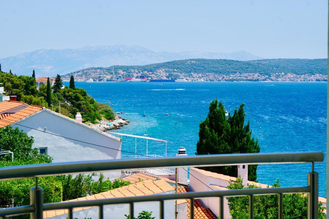 Trogir-Luxury Villa Sapphirus Seget Vranjica Exterior foto