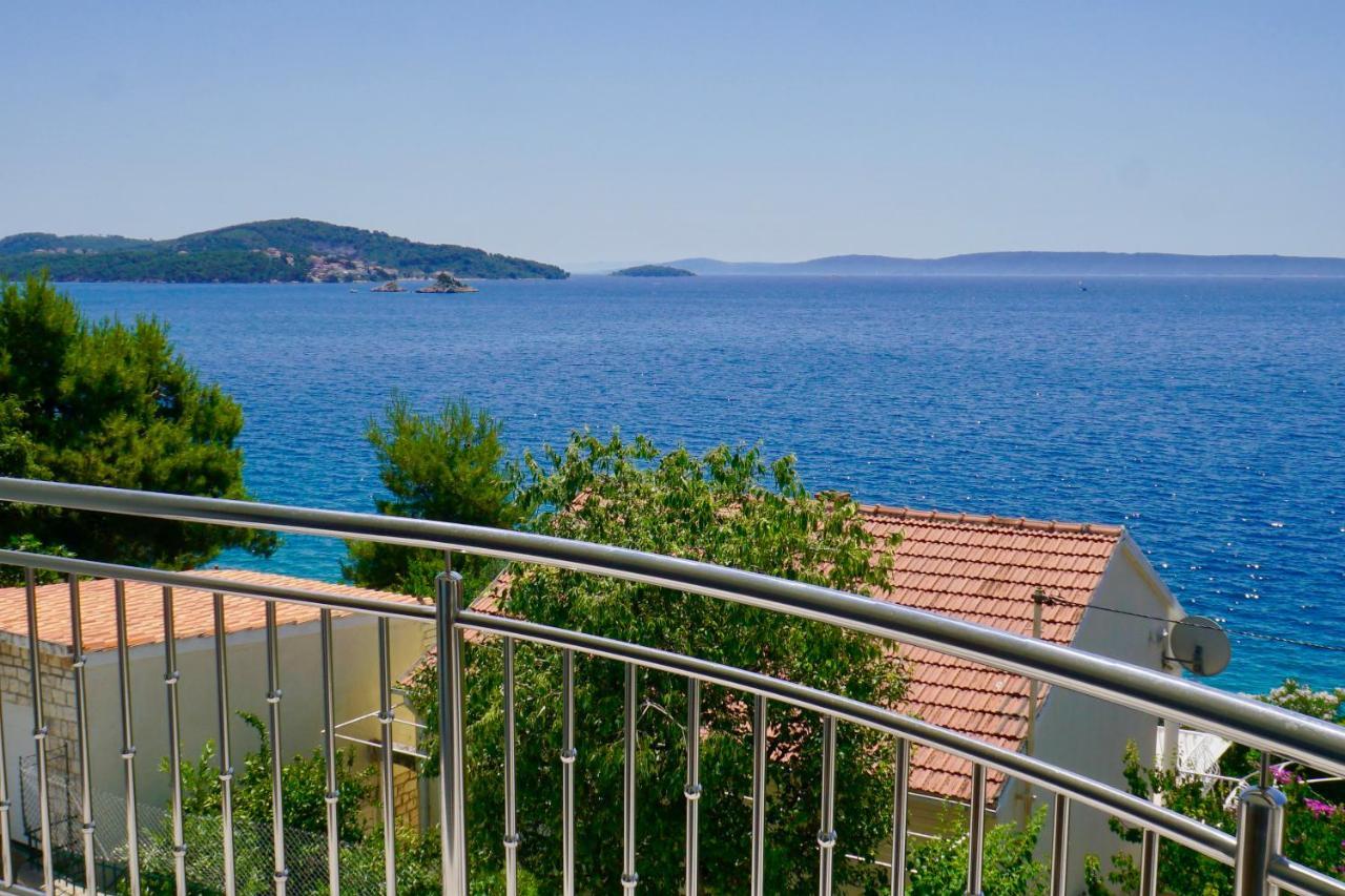 Trogir-Luxury Villa Sapphirus Seget Vranjica Exterior foto