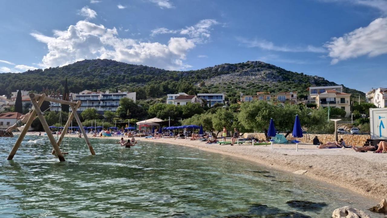 Trogir-Luxury Villa Sapphirus Seget Vranjica Exterior foto