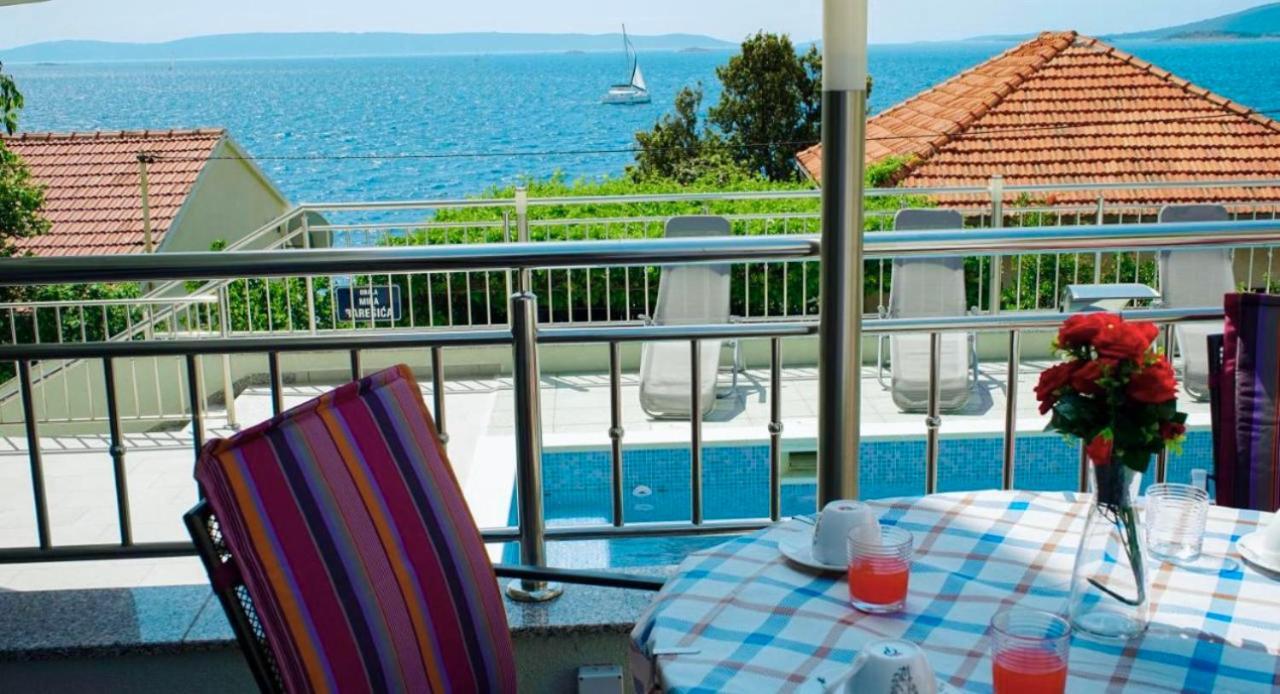 Trogir-Luxury Villa Sapphirus Seget Vranjica Exterior foto